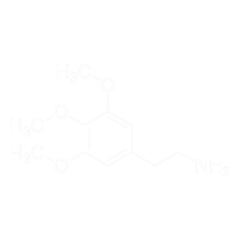 Mescalin Meskalin Strukturformel
