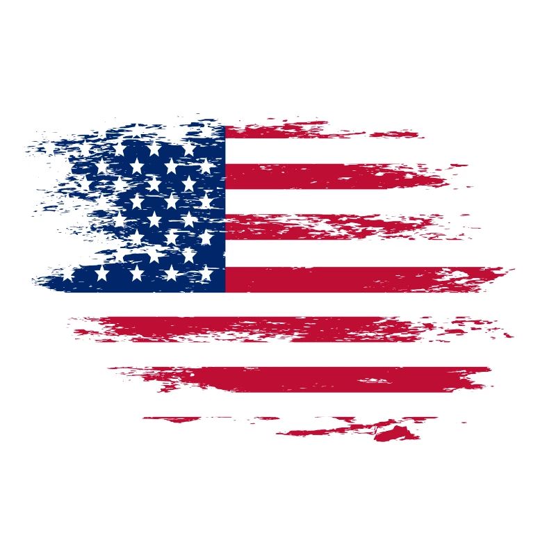 Drapeau des États-Unis utilisé