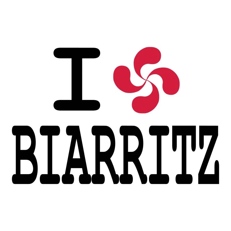 ich liebe Biarritz - lauburu