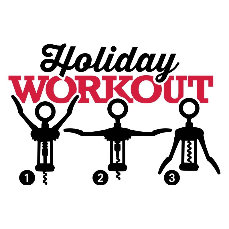 Holiday workout corkscrew