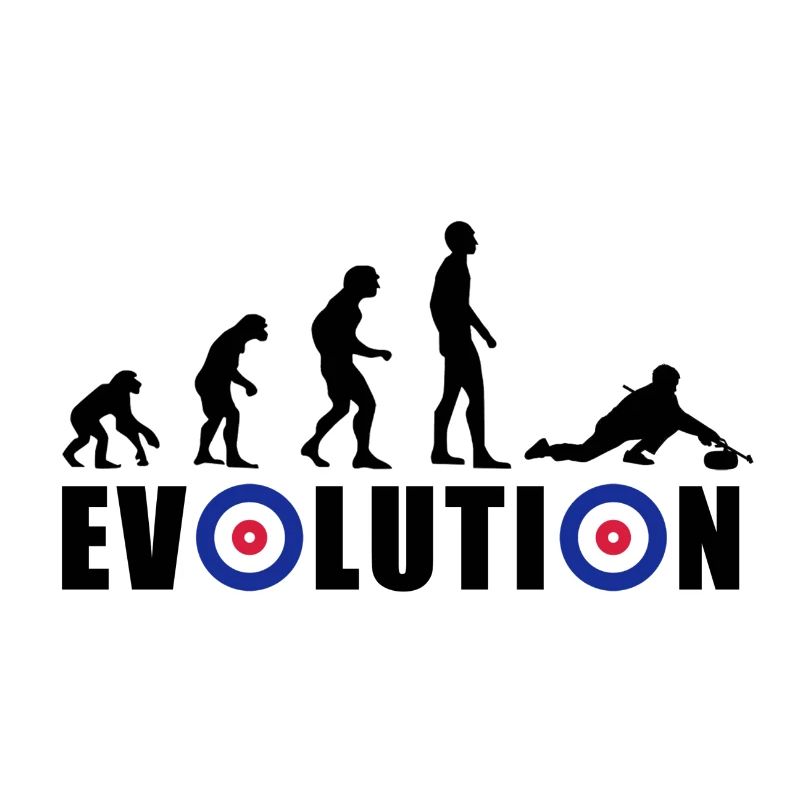 EVOLUTION CURLING Eisstockschießen Geschenk Winter
