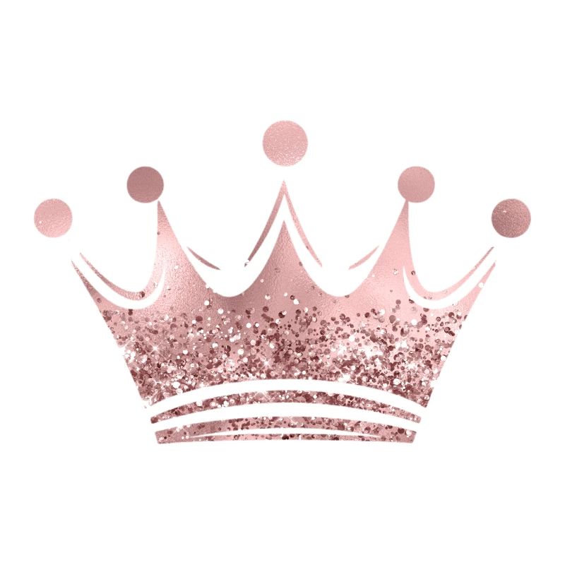 Queen/King Crown Glitter Personalizable