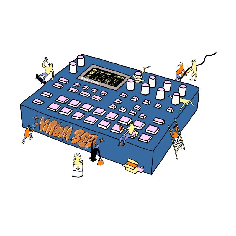 Mixing console