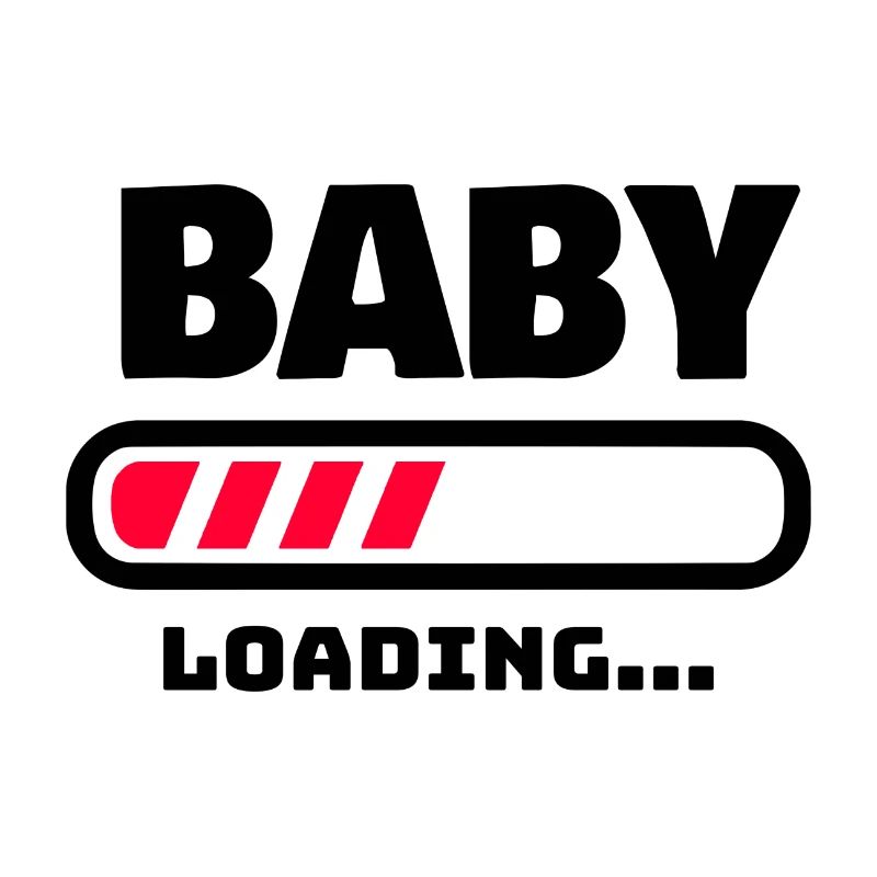 BABY LOADING LUSTIGE SCHWANGERSCHAFT GESCHENK IDEE