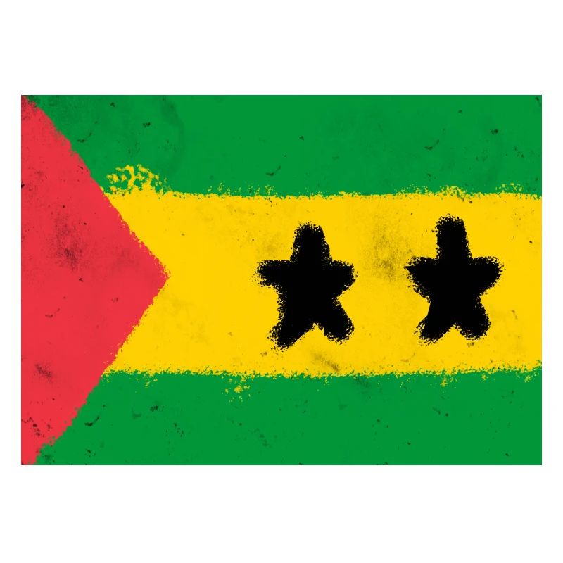 Drapeau de São Tomé-et-Príncipe