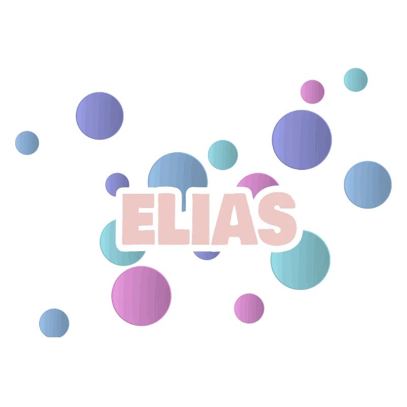 Pastel Circles Elijah