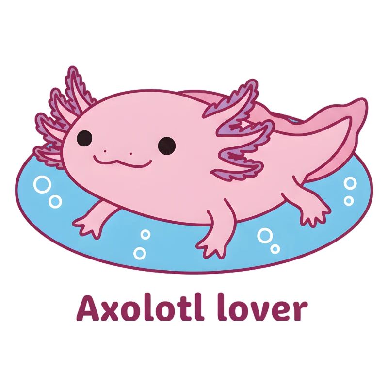 Axolotl Lover - Cadeau de propriétaire d’animal de compagnie de poisson marchant mignon