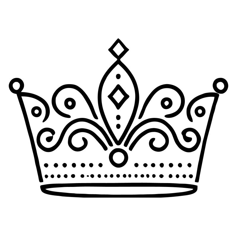 Queen/King Crown Customizable
