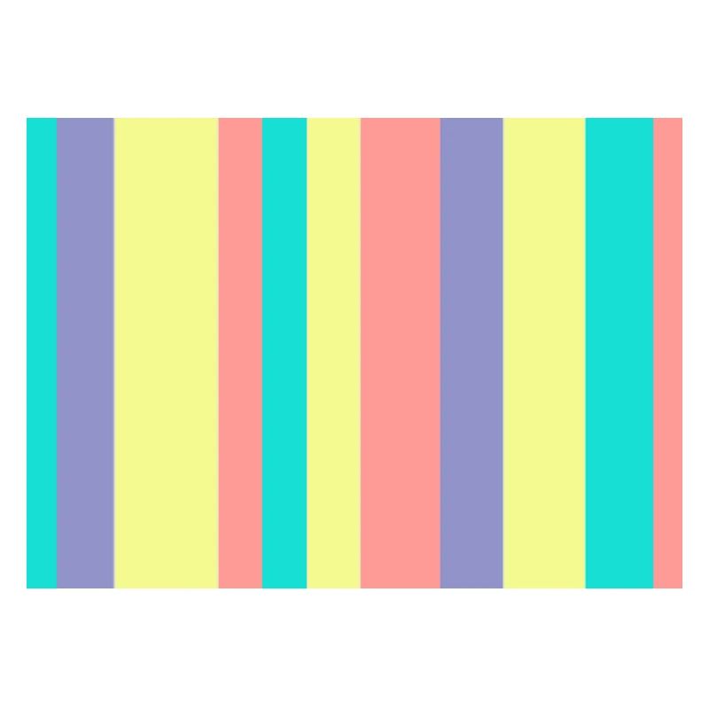Mélange de couleurs rayées pastel