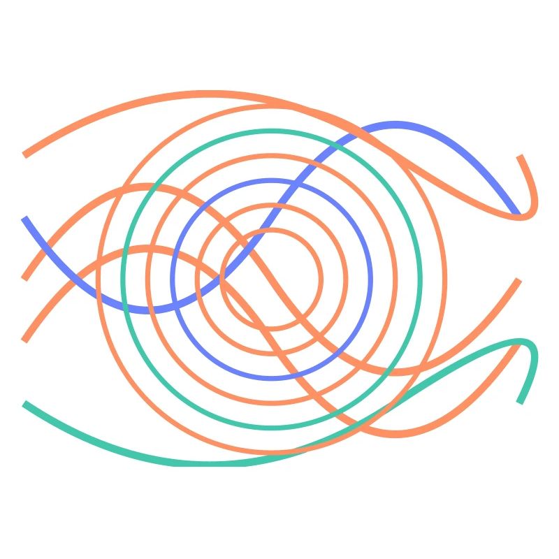 Abstract wave design