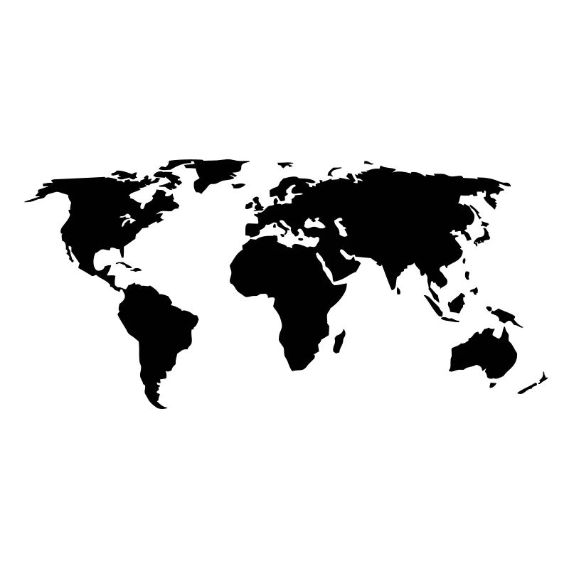 world map