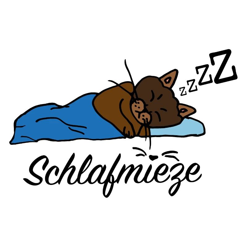 cute sleeping bug with lettering gift idea