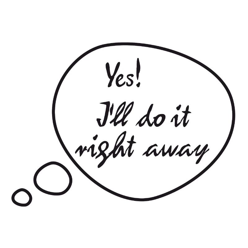 Rickel's Design: I'll do it right away