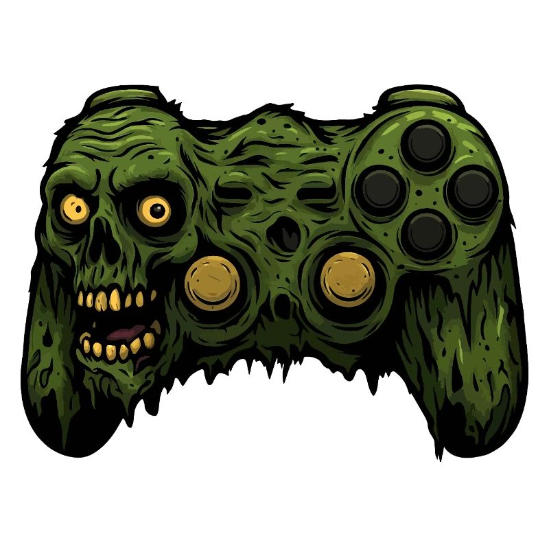 Zombie Controller Grunge Tee