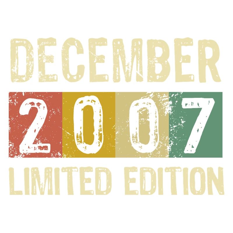 Limited Edition December 2007 Geburtstag Geschenk