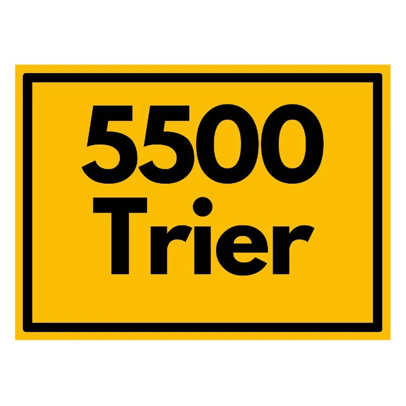 OLD POSTCODE POSTCODE RETRO 5500 TRIER MOSSEL ROMA