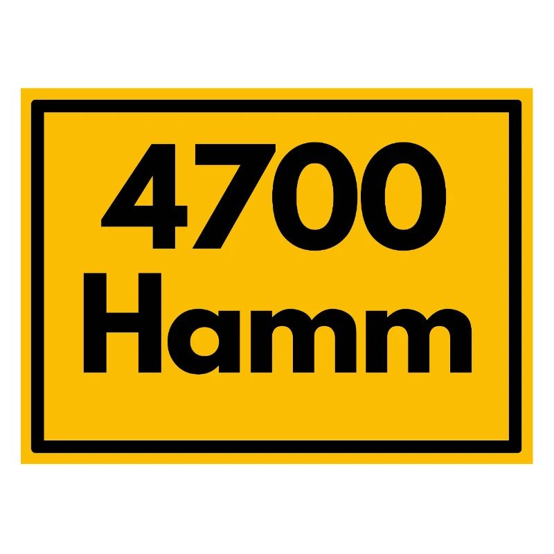 ANCIEN CODE POSTAL RETRO 4700 HAMM - MAXIMARE
