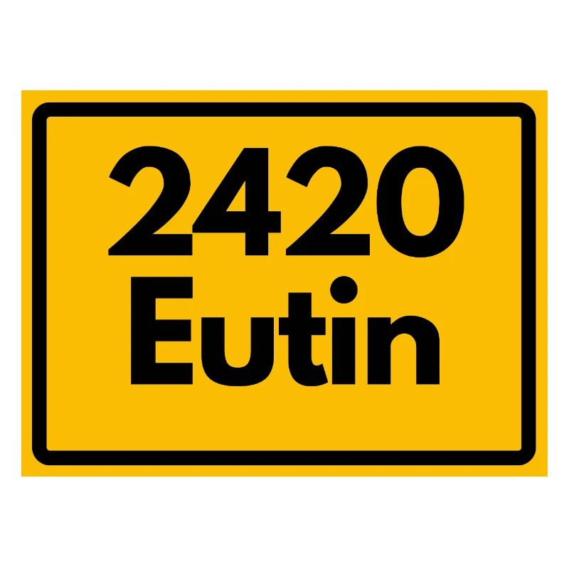 ANCIEN CODE POSTAL RÉTRO 2420 EUTIN – SCHLOSS