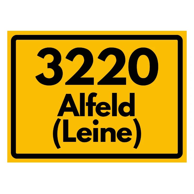 ANCIEN CODE POSTAL RETRO 3220 ALFELD LEINE
