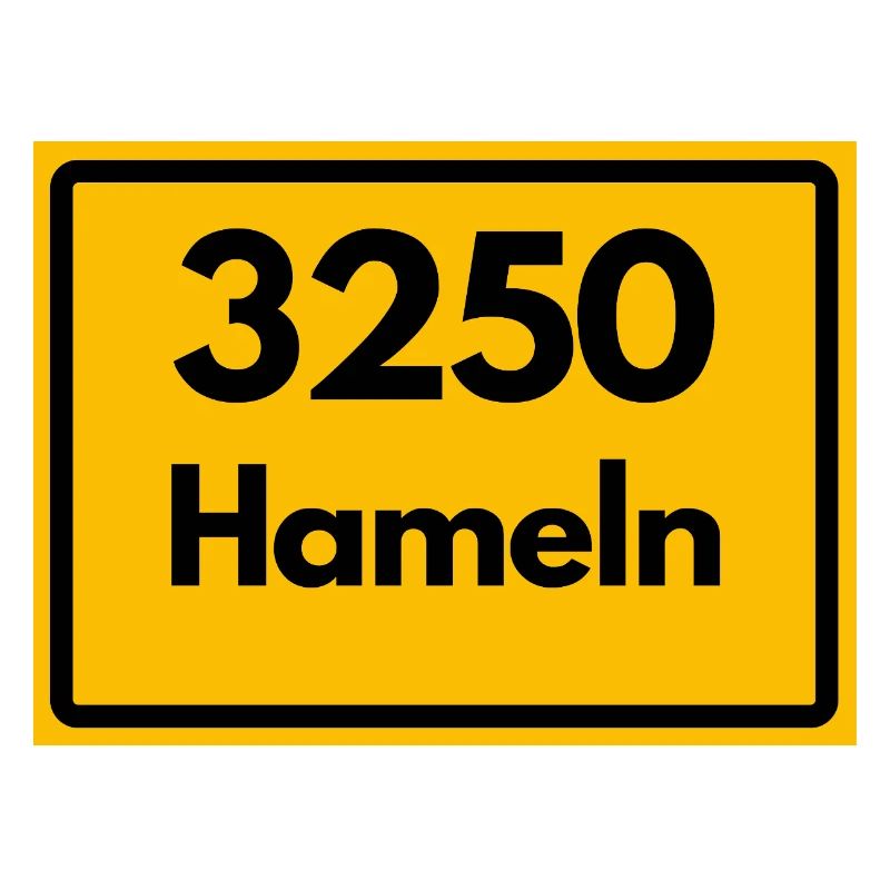 ANCIEN CODE POSTAL 3250 HAMELN RATTENFÄNGER