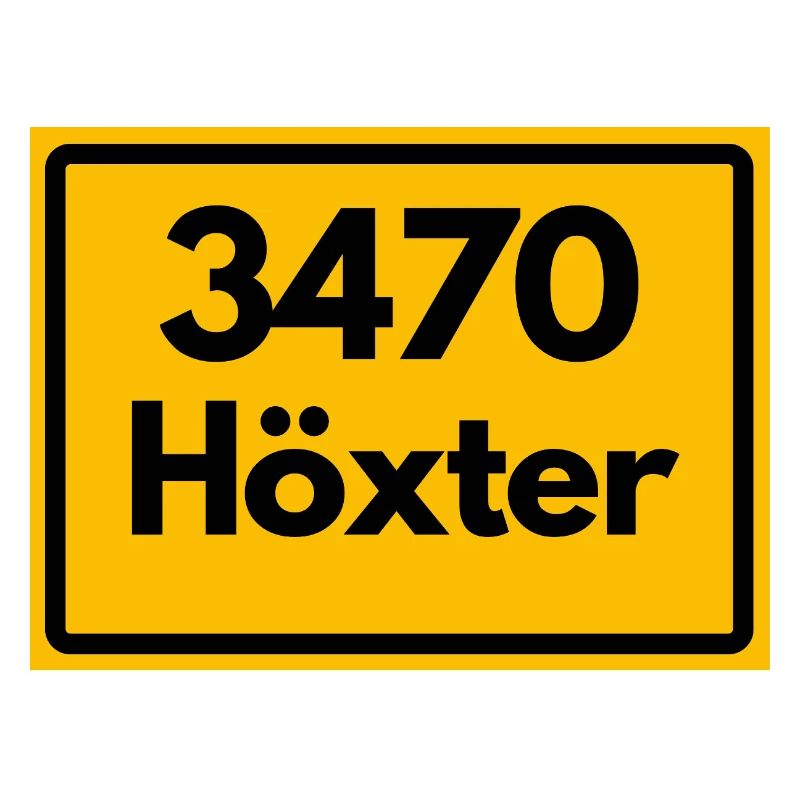ANCIEN CODE POSTAL RETRO 3470 HÖXTER WESERHOCH