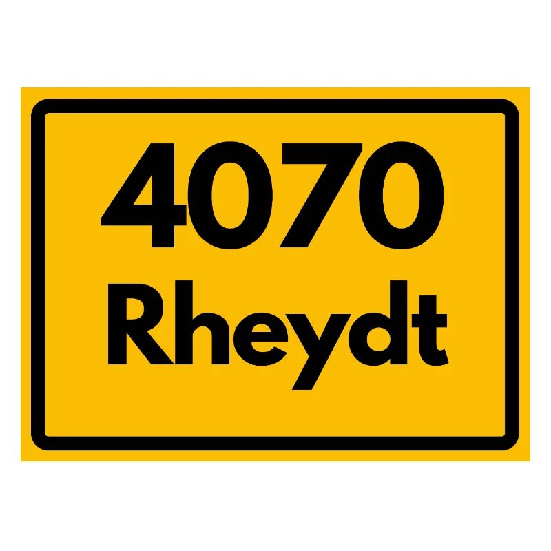 OLD POSTCODE POSTCODE RETRO 4070 RHEYDT – SCHLOSS