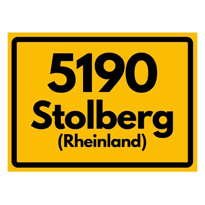 ANCIEN CODE POSTAL 5190 STOLBERG (Rhénanie)