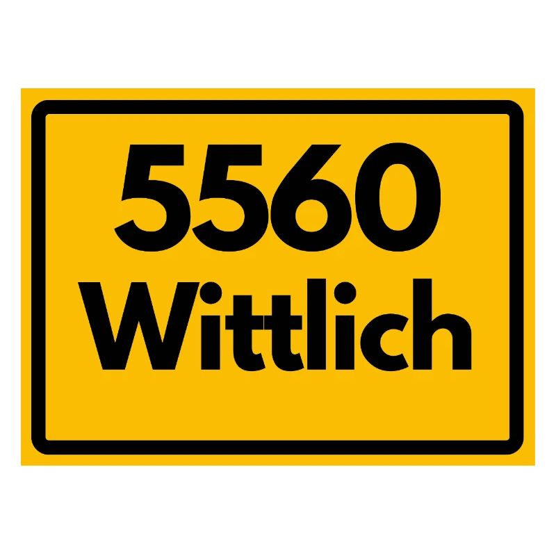 ANCIEN CODE POSTAL RETRO 5560 WITTLICH