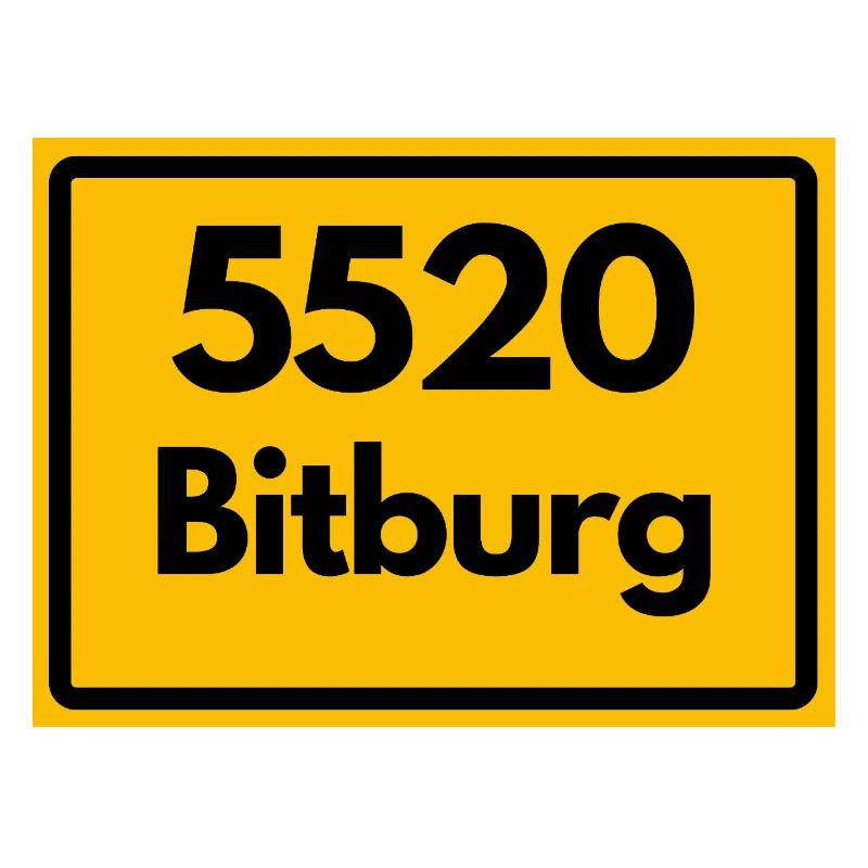 ANCIEN CODE POSTAL RETRO 5520 BITBURG