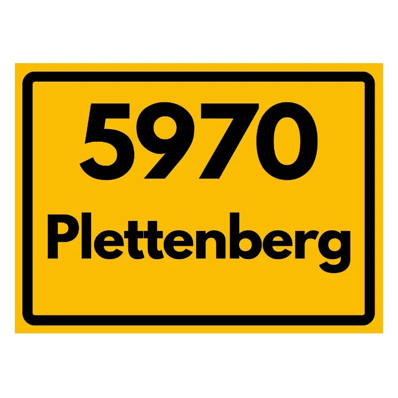 OLD POSTCODE POSTCODE RETRO 5970 PLETTENBERG