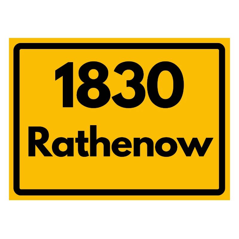 ANCIEN CODE POSTAL RÉTRO 1830 RATHENOW HEIMAT