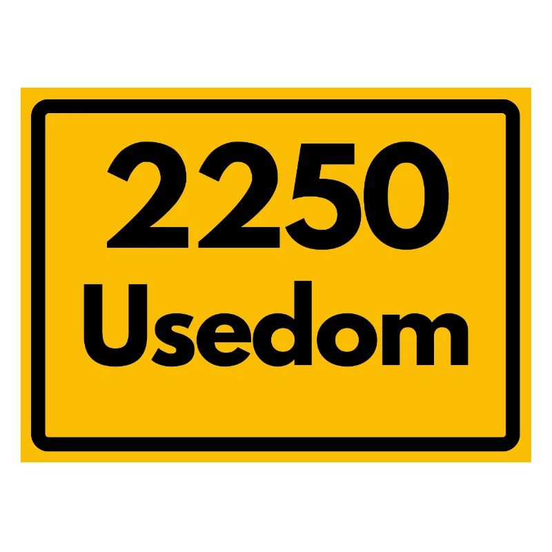 ANCIEN CODE POSTAL RÉTRO 2250 USEDOM HEIMAT