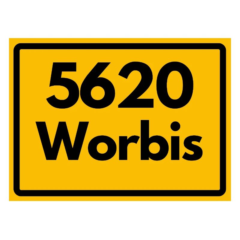 OLD POSTCODE 5620 WORBIS HEIMATSTOLZ ORIGINAL