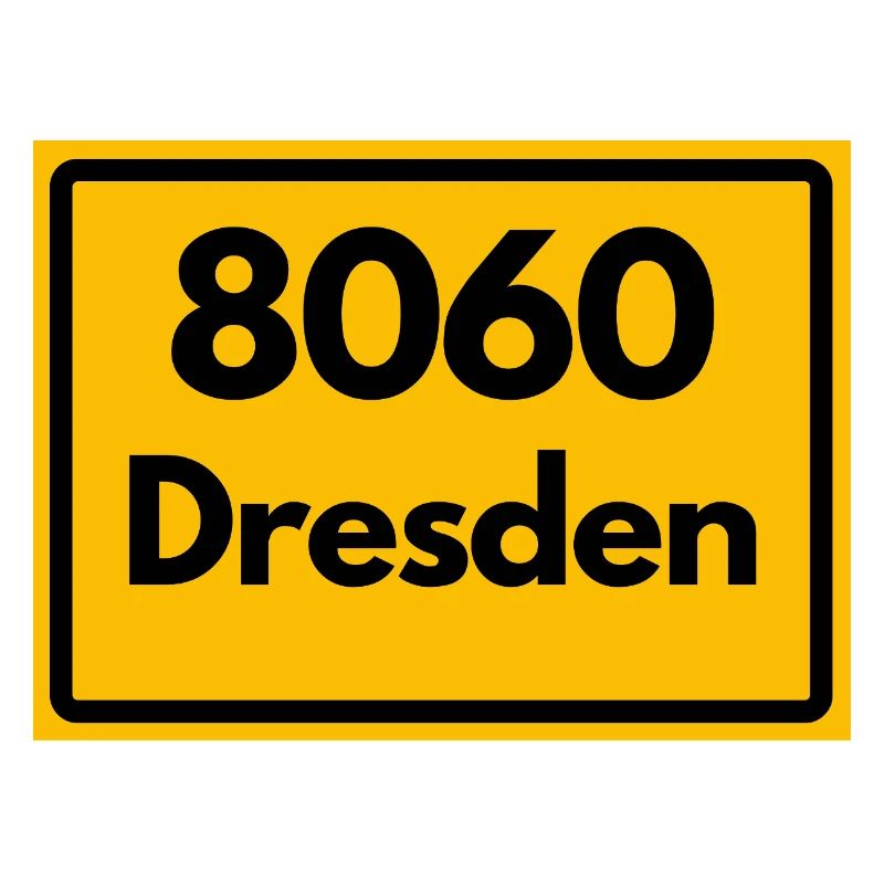 ANCIEN CODE POSTAL 8060 DRESDE, SAXONY