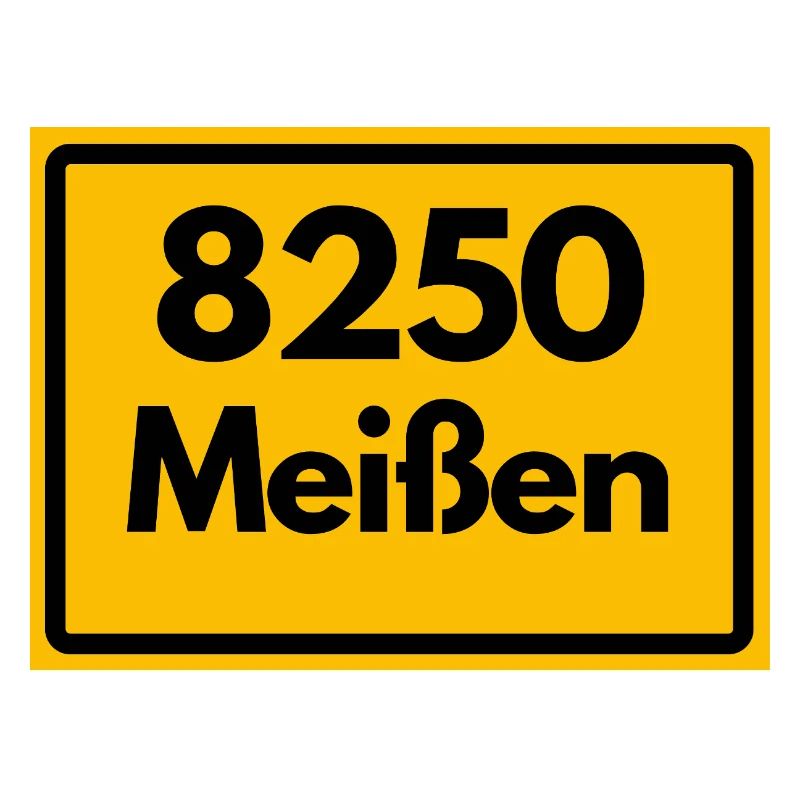 8250 SAXONY 01662 MEISSEN OLD POSTCODE ZIP CODE