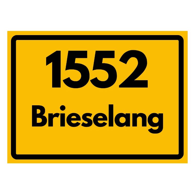 ANCIEN CODE POSTAL 1552 BRIESELANG BRANDENBURG DDR