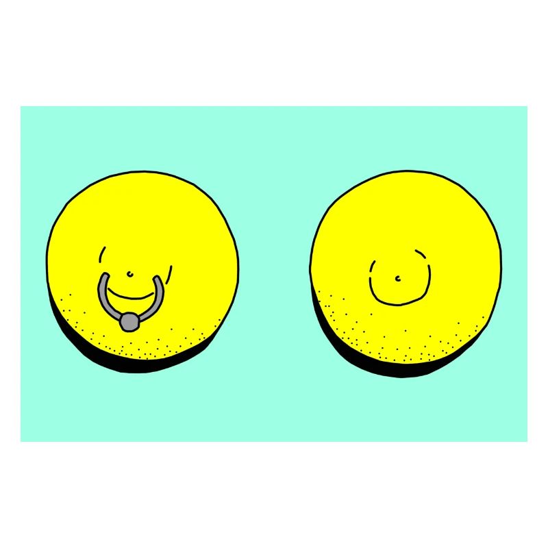 lemon piercing turquoise