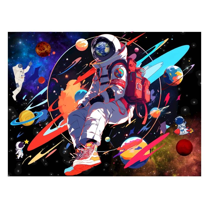 L’astronaute et l’espace