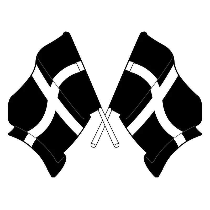 Drapeaux croisés de Cornouailles