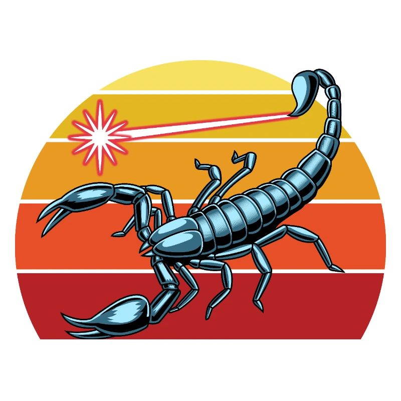 Retro Scorpio Zodiac for Scorpio Lovers