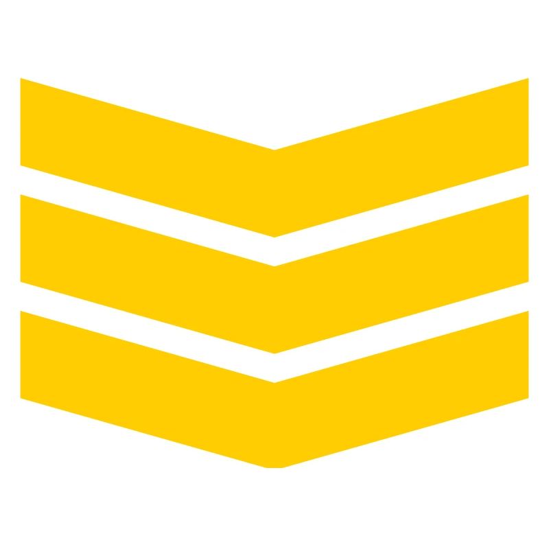 Chevron Stack Motif Gras