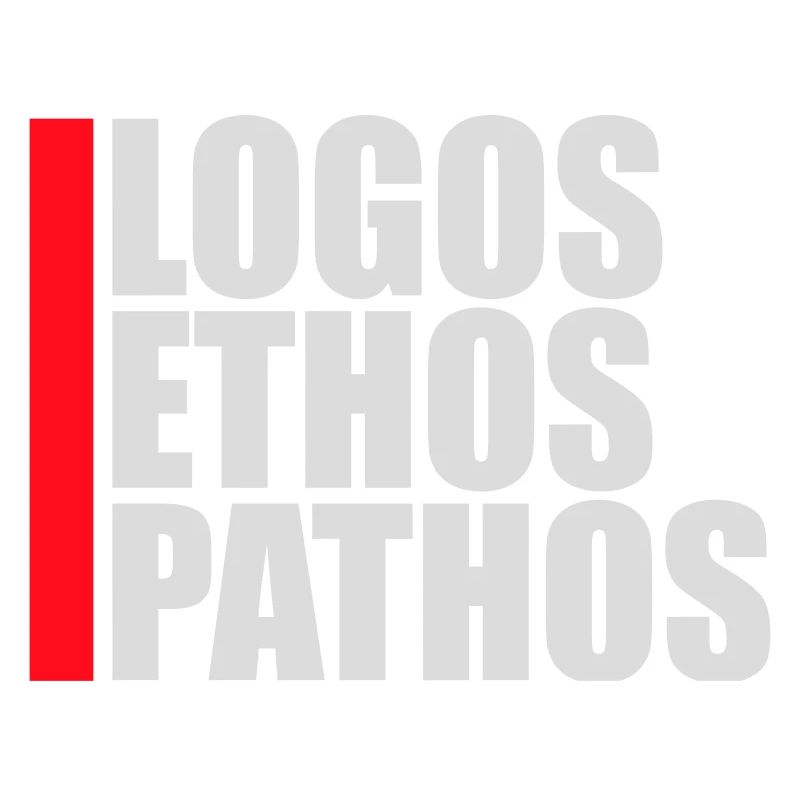 Logos Ethos Pathos Rhetoric Philosophy Student