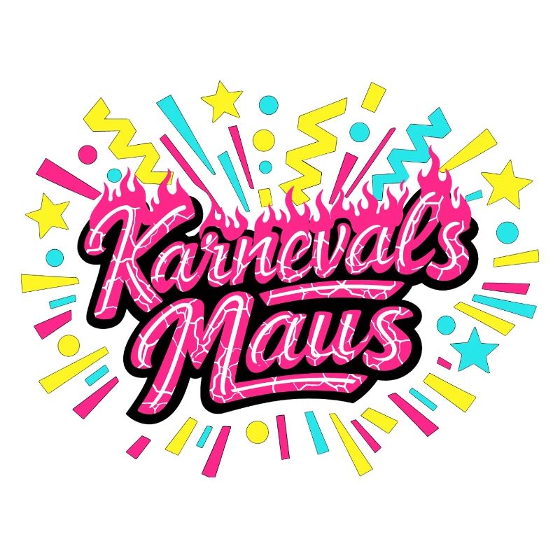 Karnevalsmaus - Karneval Geschenk