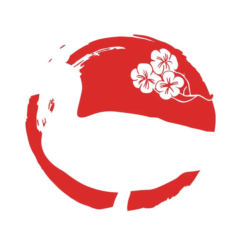 Duck Silhouette Japanese