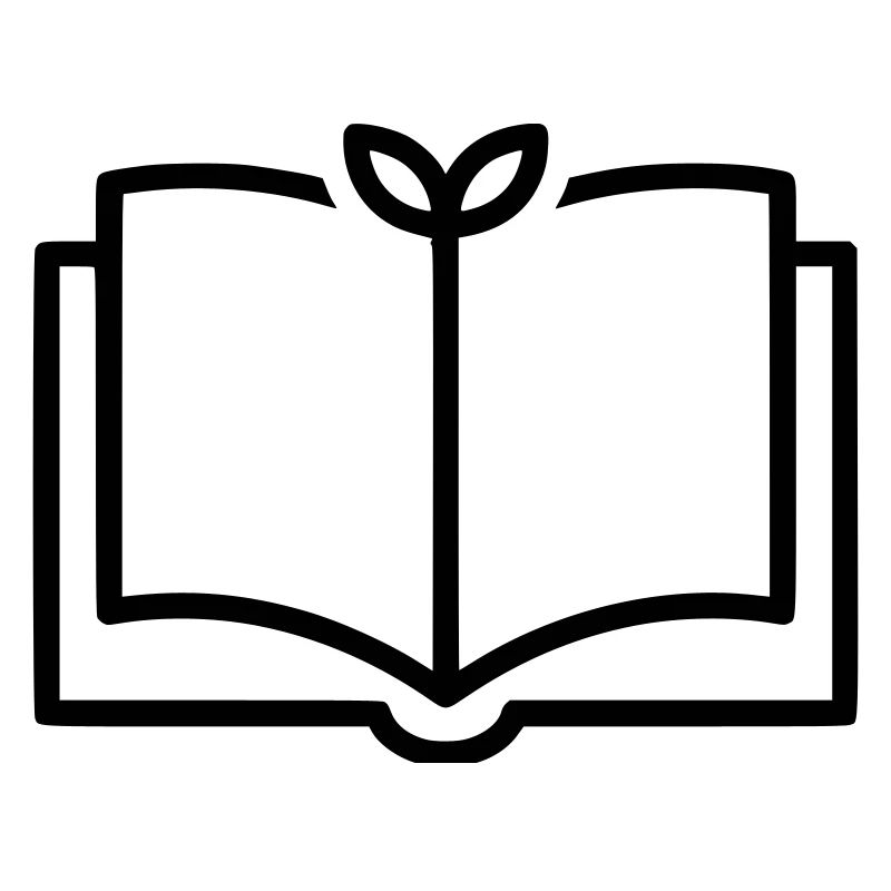 Plan de la feuille nature du livre