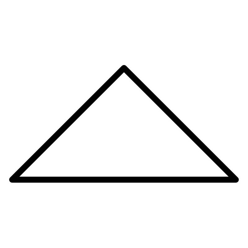 Math symbol - equilateral triangle