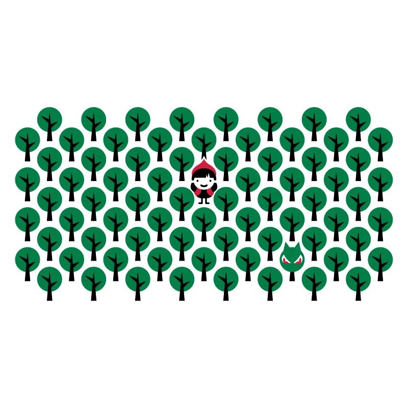 Fairytale - Rotkaeppchen - Märchen - Wolf - Quer