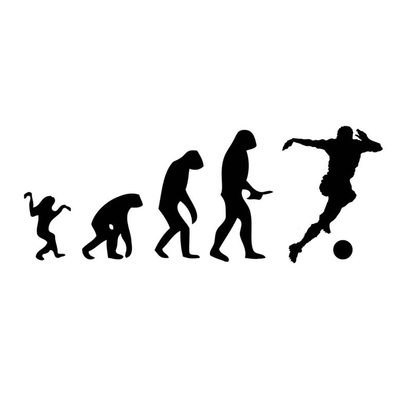 Evolution of Human to a Soccer player