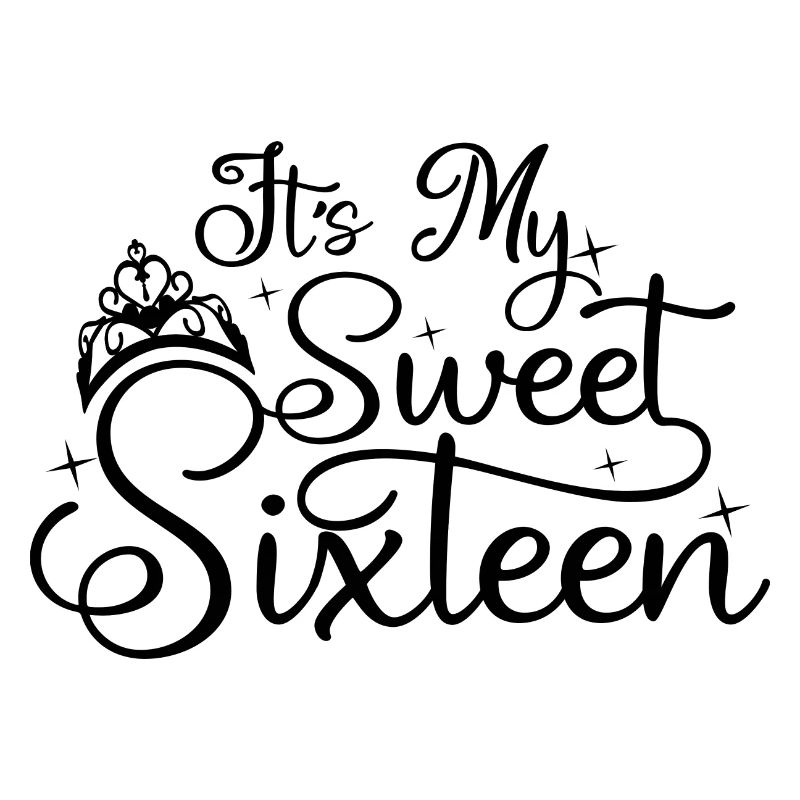 C’est mon doux seize 16e anniversaire 16 ans