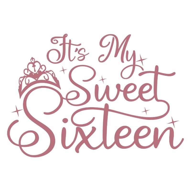 C’est mon doux seize 16e anniversaire 16 ans